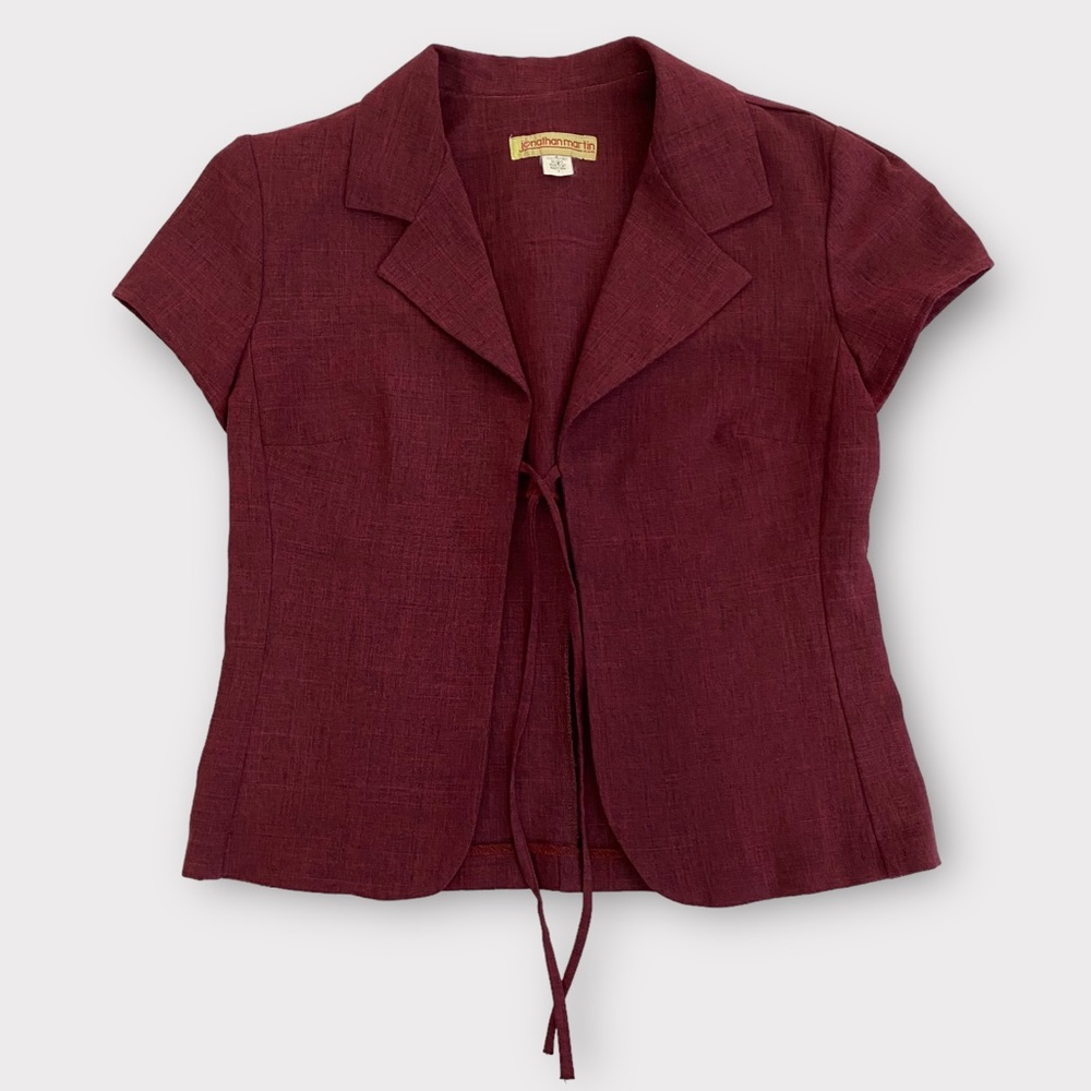 Vintage Jonathan Martin Women’s Blazer Jacket Size 7 (XS) Preppy Academia